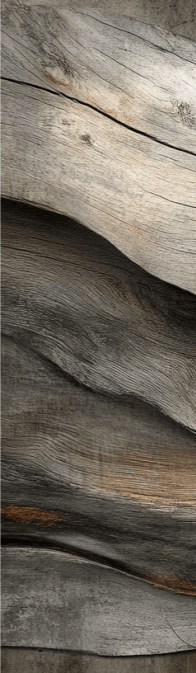 Texture Organique : Bois Ondulé pour un Mur Authentique - Illulart: Papier peint panoramique