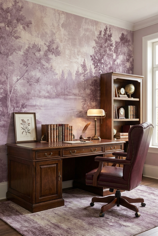 Toile de jouy en rose