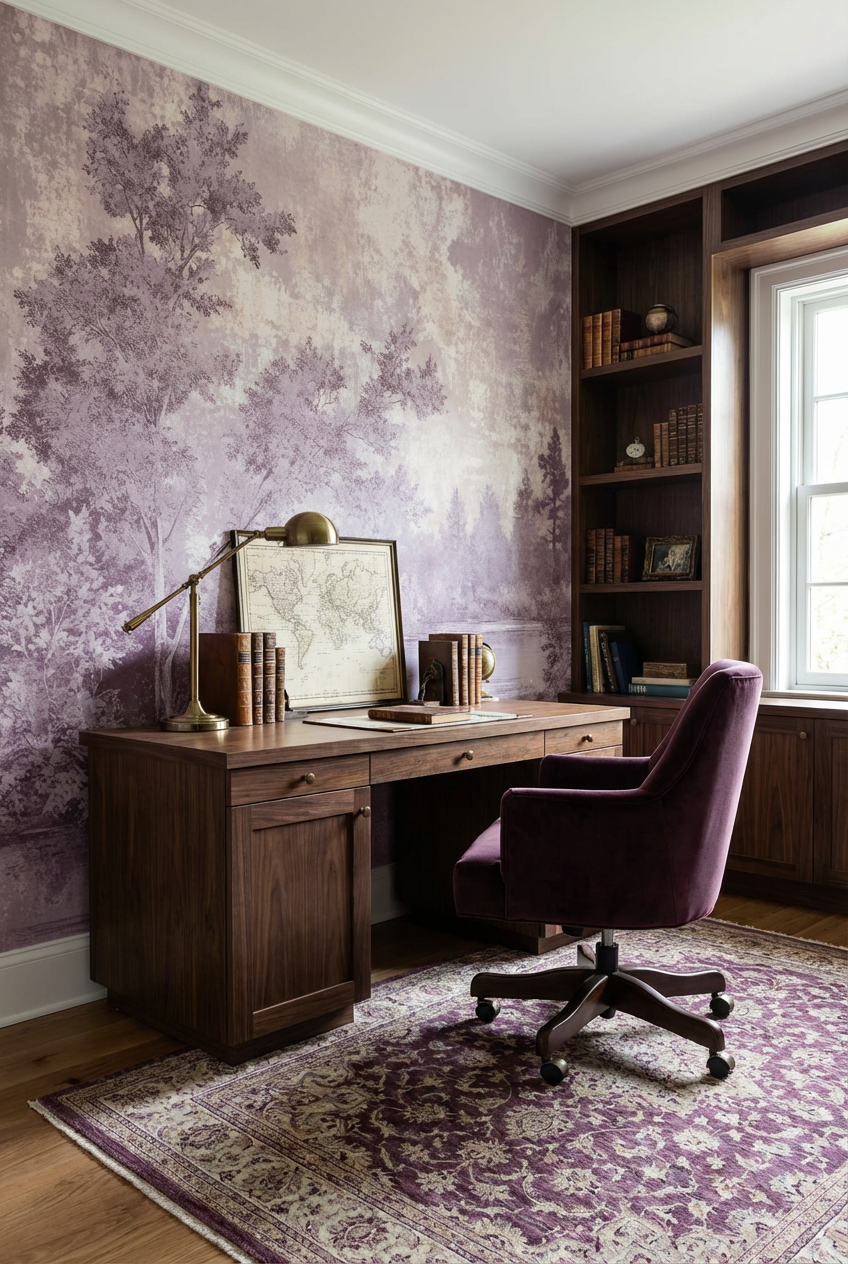 Toile de jouy en rose