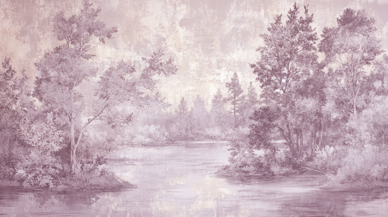 Toile de jouy en rose