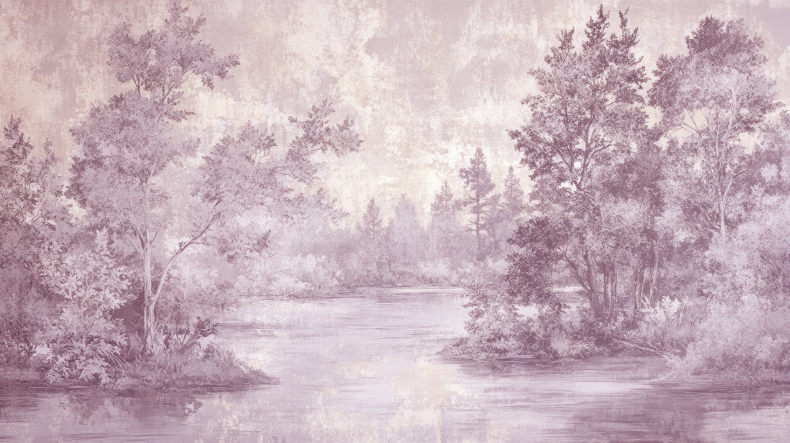 Toile de jouy en rose