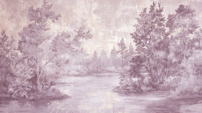 Toile de jouy en rose