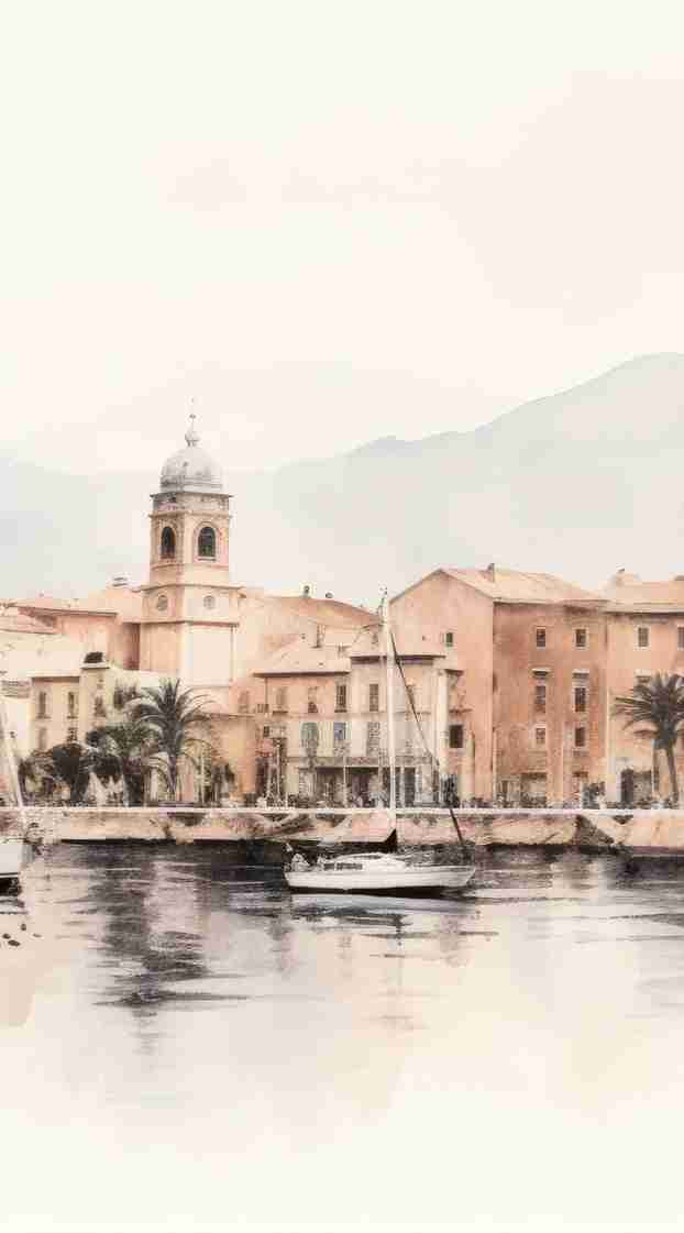Un port en Corse