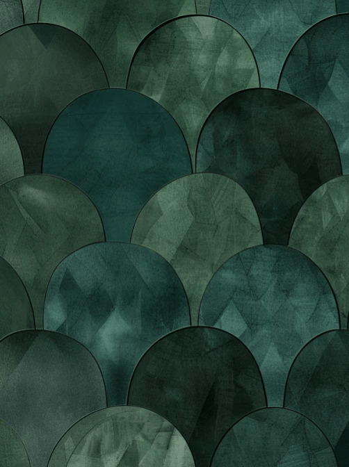 Valse végétale - Mur d'accent artistique - Illulart: Papier peint panoramique