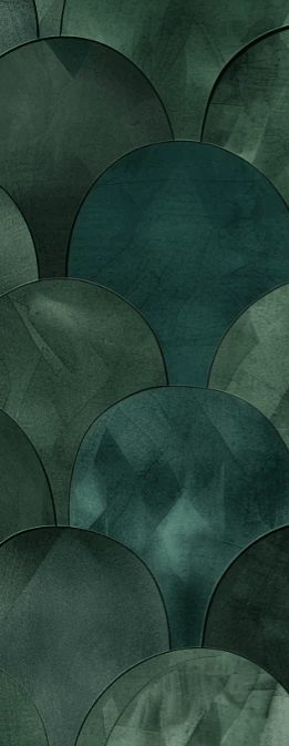 Valse végétale - Mur d'accent artistique - Illulart: Papier peint panoramique