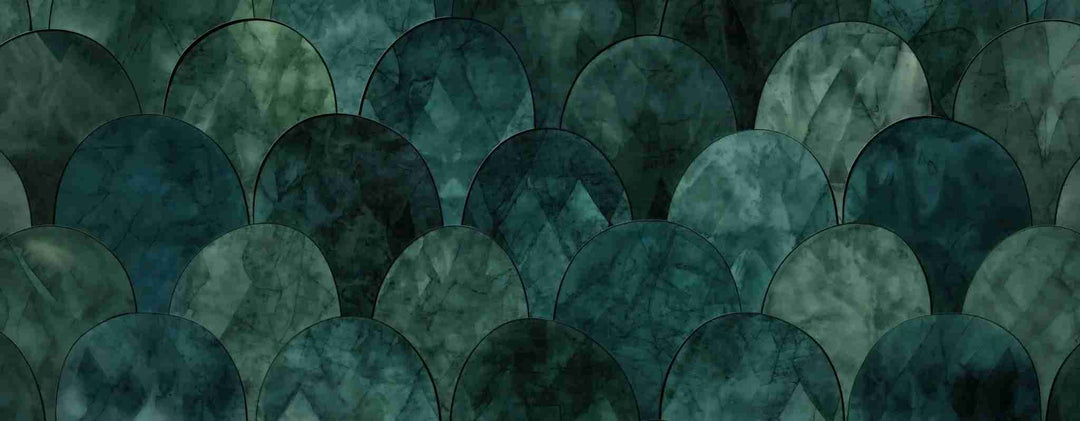 Valse végétale - Mur d'accent artistique - Illulart: Papier peint panoramique