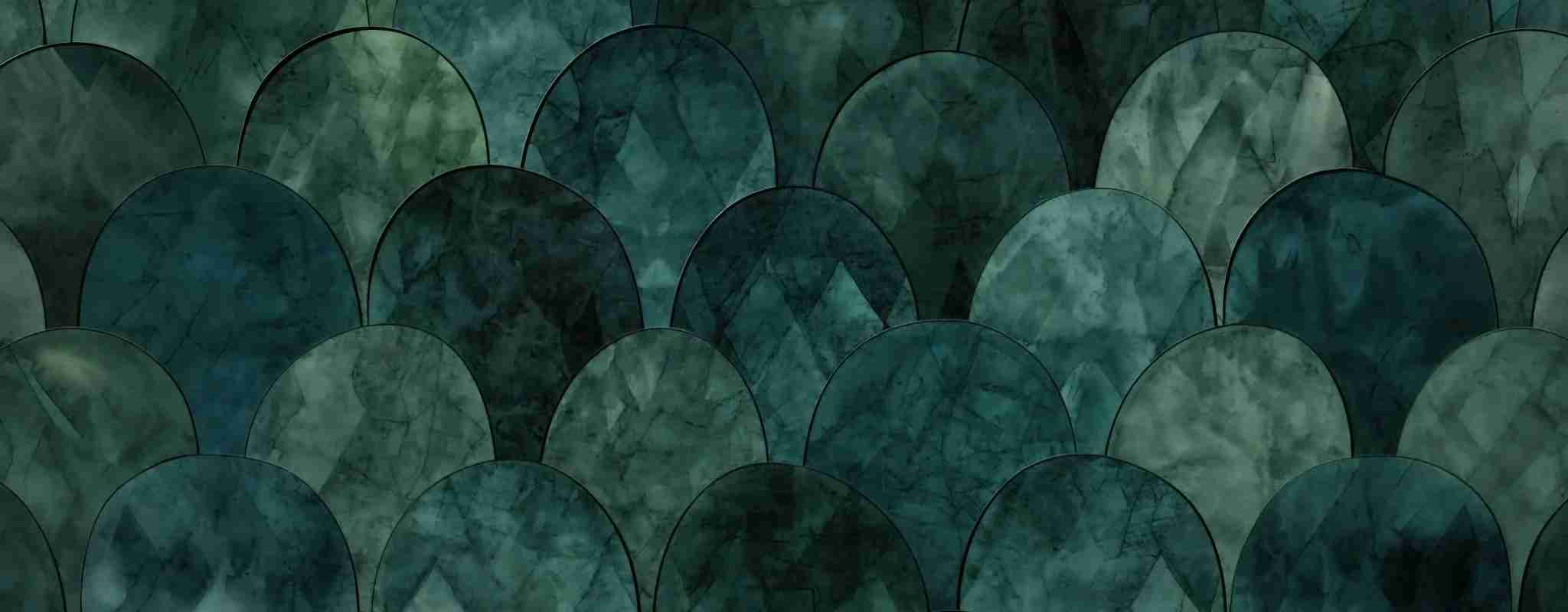 Valse végétale - Mur d'accent artistique - Illulart: Papier peint panoramique