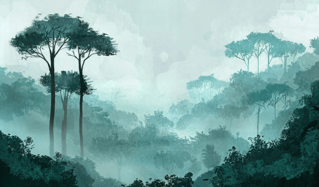 Vertige de la Nature - Illulart: Papier peint panoramique