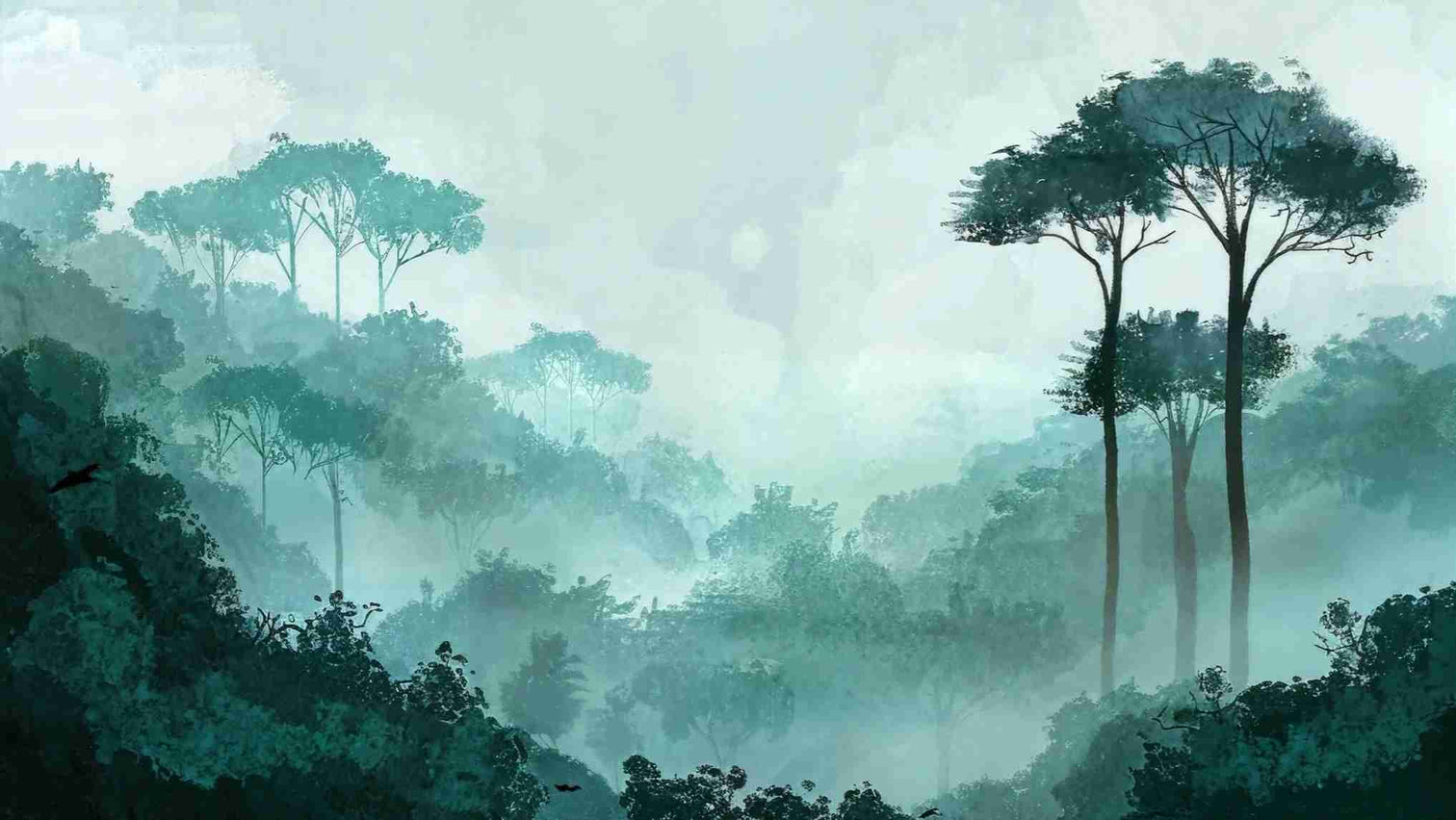Vertige de la Nature - Illulart: Papier peint panoramique