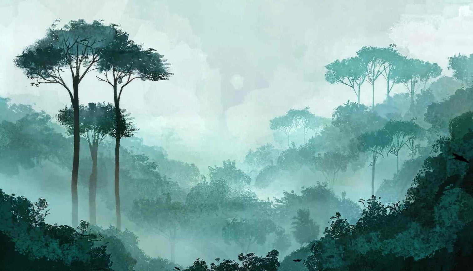 Vertige de la Nature - Illulart: Papier peint panoramique