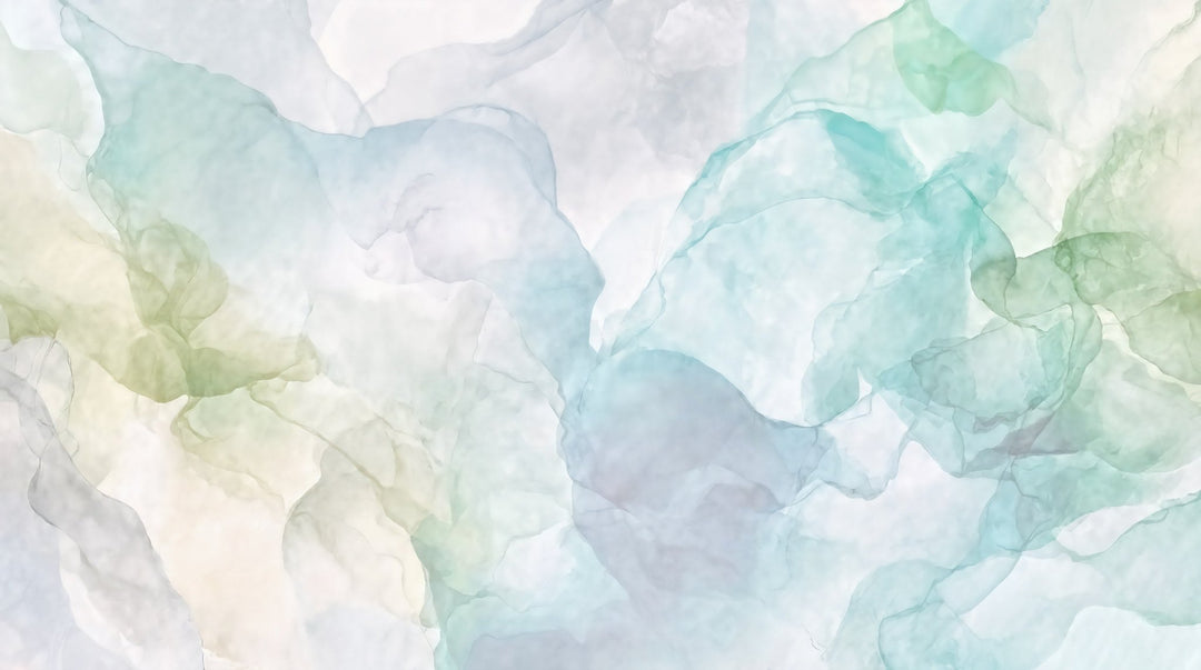 Voile Aquatique – Papier peint panoramique design - Illulart: Papier peint panoramique