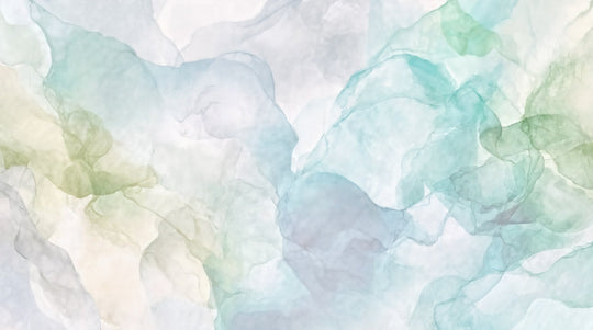 Voile Aquatique – Papier peint panoramique design - Illulart: Papier peint panoramique