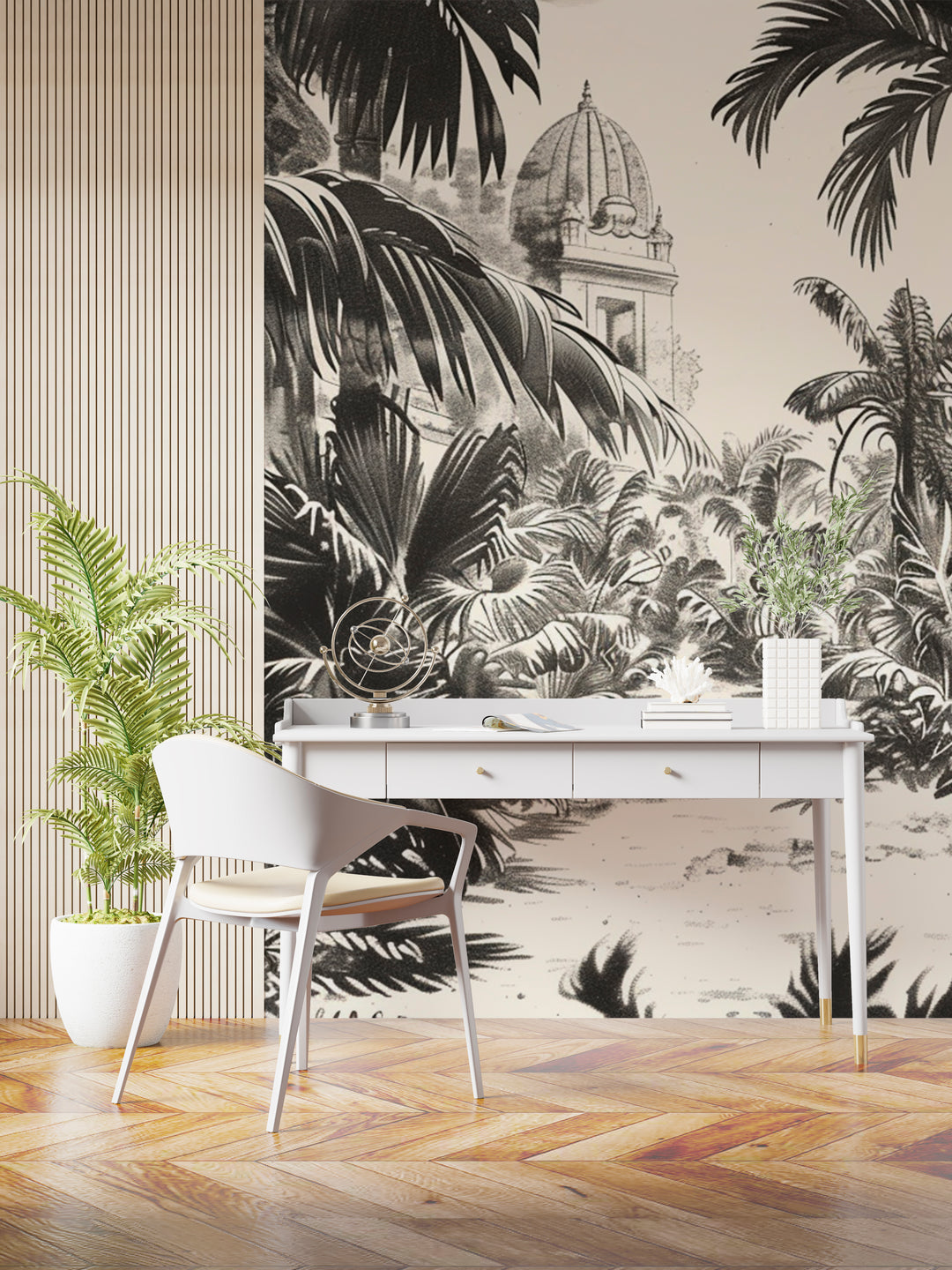 Voyage Tropical : Papier Peint Jardin Exotique Vintage